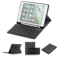 Detachable Bluetooth Keyboard + Horizontal Flip Leather Tablet Case with Holder & Pencil Holder for iPad Pro 9.7 inch, iPad Air, iPad Air 2, iPad 9.7 inch (2017), iPad 9.7 inch (2018), A07B Black, A07B Gold, A07B Blue, A07B Rose Gold