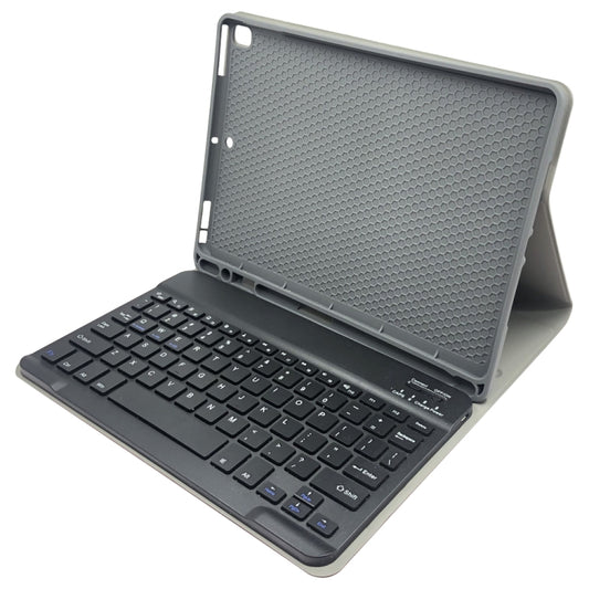Detachable Bluetooth Keyboard + Horizontal Flip Leather Tablet Case with Holder & Pencil Holder for iPad Pro 9.7 inch, iPad Air, iPad Air 2, iPad 9.7 inch (2017), iPad 9.7 inch (2018), A07B Blue, A07B Rose Gold, A07B Black, A07B Gold