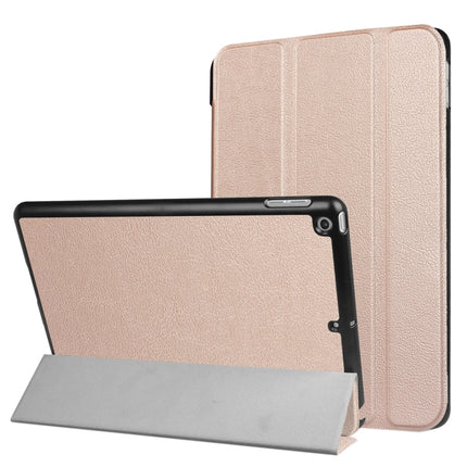 For iPad 9.7 (2018) & iPad 9.7 (2017) Custer Texture Horizontal Flip Leather Case with Three-folding Holder & Sleep / Wake-up Function, For iPad 9.7 (2018), For iPad 9.7 (2018) & iPad 9.7 (2017)