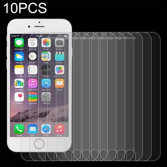 10 PCS for iPhone 8 / 7 0.26mm 9H Surface Hardness 2.5D Explosion-proof Tempered Glass Non-full Screen Film, For iPhone 8 / 7(10 PCS)