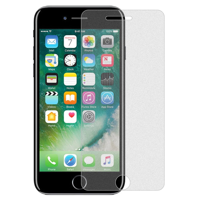 Película de vidrio templado esmerilado no totalmente mate de 50 piezas para iPhone SE 2020/8/7, para iPhone 7/8 (50 piezas)