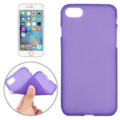 For  iPhone 8 & 7  Solid Color TPU Protective Back Cover Case