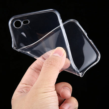 For iPhone SE 2020 / 8 / 7 0.75mm Ultra-thin Transparent TPU Protective Case, For iPhone SE 2020 & 8 & 7 (1 PC)