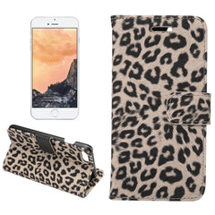 Für iPhone 8 &amp; 7 Leopardenmuster Horizontal Flip Ledertasche mit Halter &amp; Kartenfächern &amp; Geldbörse, Für 8 &amp; 7