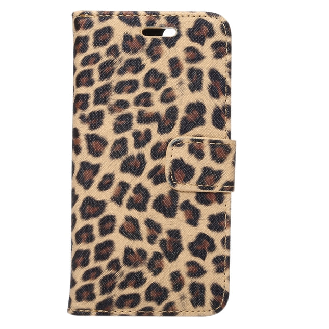 For  iPhone 8 & 7  Leopard Pattern Horizontal Flip Leather Case with Holder & Card Slots & Wallet, For 8 & 7