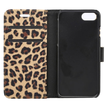 Für iPhone 8 &amp; 7 Leopardenmuster Horizontal Flip Ledertasche mit Halter &amp; Kartenfächern &amp; Geldbörse, Für 8 &amp; 7