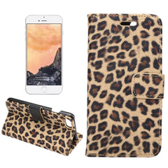 Für iPhone 8 &amp; 7 Leopardenmuster Horizontal Flip Ledertasche mit Halter &amp; Kartenfächern &amp; Geldbörse, Für 8 &amp; 7