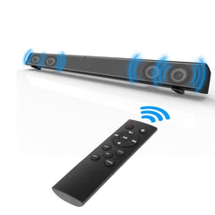 Barra de sonido inalámbrica Bluetooth para cine en casa LP-09 (CE0148) con control remoto, CE0148, color negro