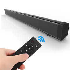 Barra de sonido inalámbrica Bluetooth para cine en casa LP-09 (CE0148) con control remoto, CE0148, color negro