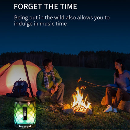 T&amp;G TG155 Bluetooth 4.2 Mini tragbarer kabelloser Bluetooth-Lautsprecher mit bunten Lichtern