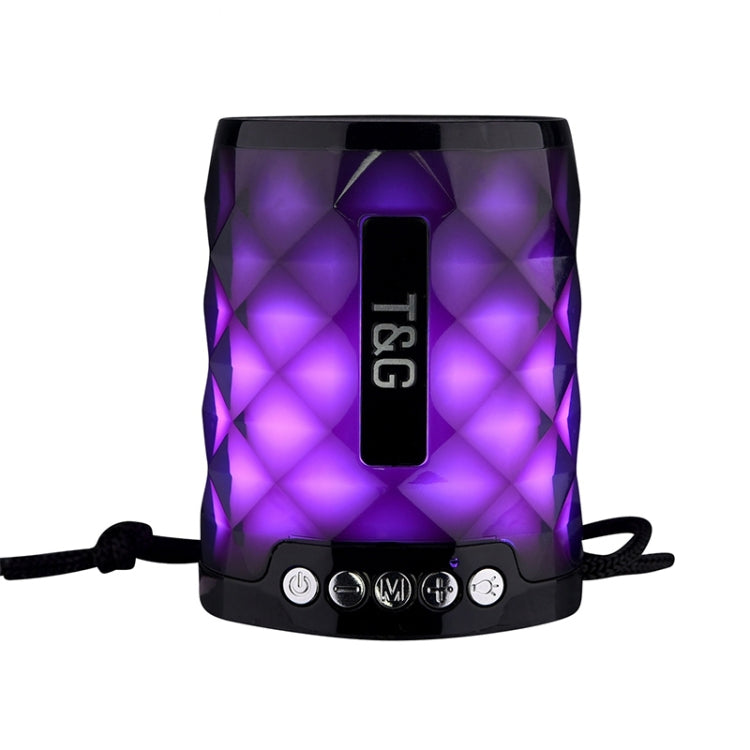 T&amp;G TG155 Bluetooth 4.2 Mini tragbarer kabelloser Bluetooth-Lautsprecher mit bunten Lichtern