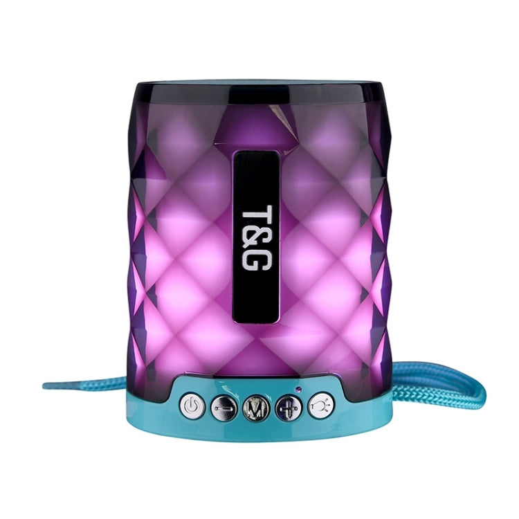 T&amp;G TG155 Bluetooth 4.2 Mini tragbarer kabelloser Bluetooth-Lautsprecher mit bunten Lichtern