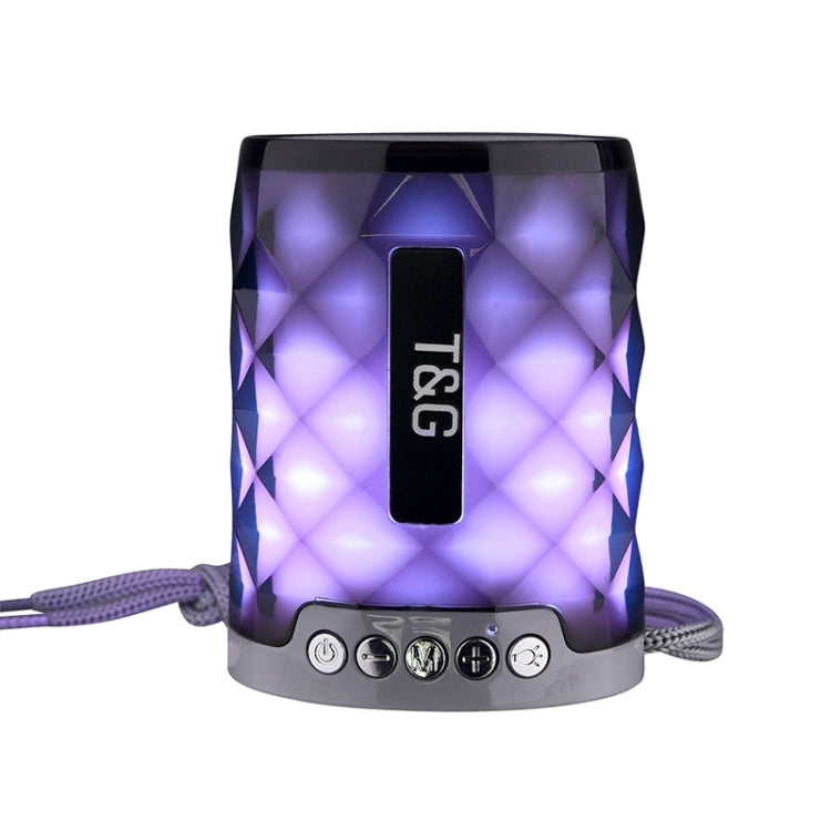 T&amp;G TG155 Bluetooth 4.2 Mini tragbarer kabelloser Bluetooth-Lautsprecher mit bunten Lichtern