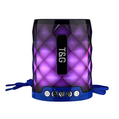 T&G TG155 Bluetooth 4.2 Mini Portable Wireless Bluetooth Speaker with Colorful Lights