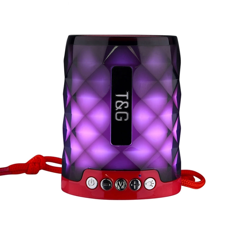 T&amp;G TG155 Bluetooth 4.2 Mini tragbarer kabelloser Bluetooth-Lautsprecher mit bunten Lichtern