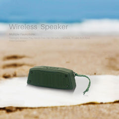 NewRixing NR-4019 Outdoor Portable Bluetooth Speaker with Hands-free Call Function, Support TF Card & USB & FM & AUX