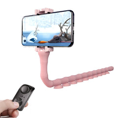 RKL9 Creative Budding Lazy Phone Bracket Live Broadcast Octopus Tripod