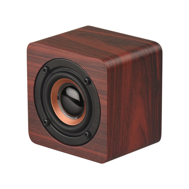 Q1 Tragbarer Mini-Bluetooth-Lautsprecher aus Holz mit Mega-Bass