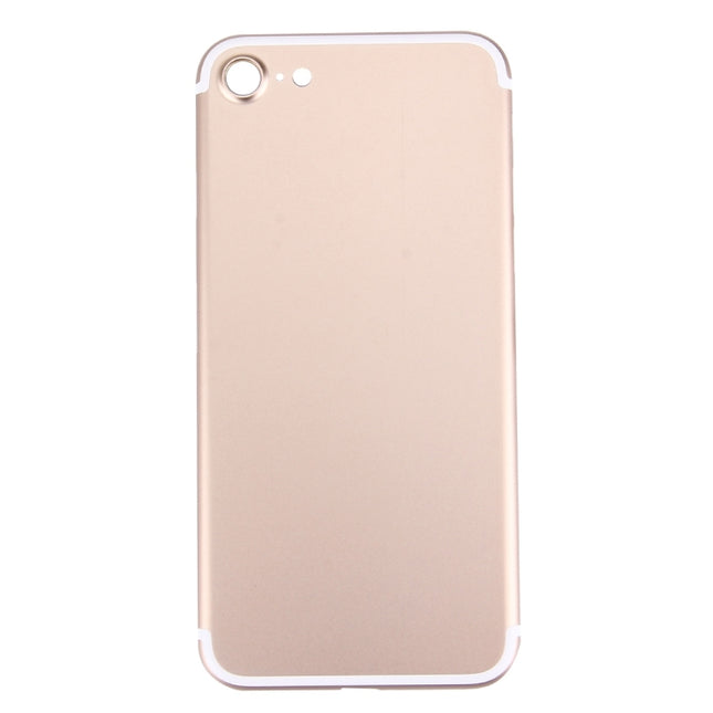 5 in 1 for iPhone 7 (Back Cover + Card Tray + Volume Control Key + Power Button + Mute Switch Vibrator Key) Full Assembly Housing Cover, For iPhone 7, For iPhone 7 with Side keys