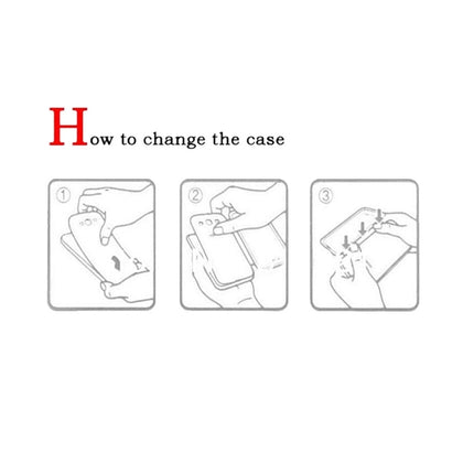 5 in 1 für iPhone 7 (Rückseite + Kartenfach + Lautstärkeregler + Einschalttaste + Stummschalttaste) Komplette Gehäuseabdeckung, für iPhone 7, für iPhone 7 mit Seitentasten