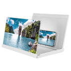 Versión en forma de libro de 12 pulgadas en color blanco / Blanco