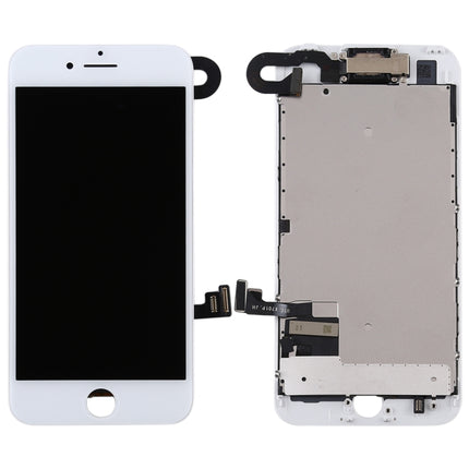 LCD Screen include Front Camera for iPhone 7, i7 White with Camera