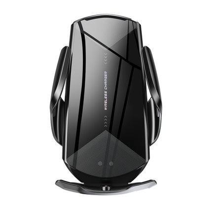 Q2 15W Universal Rotation Infrared Induction Magnetic Car Wireless Charging Mobile Phone Holder with Micro USB + 8 Pin + Type-C / USB-C Magnetic Connector, Q2 Black, Q2 Red, Q2 Silver