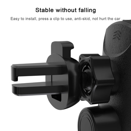 Q2 15W Universal Rotation Infrared Induction Magnetic Car Wireless Charging Mobile Phone Holder with Micro USB + 8 Pin + Type-C / USB-C Magnetic Connector, Q2 Black, Q2 Blue, Q2 Red, Q2 Silver