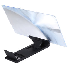 F6 12 inch Universal Foldable 3D Mobile Phone Screen Magnifier with Lazy Stand