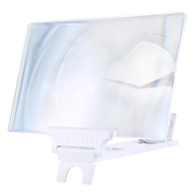 F6 12 inch Universal Foldable 3D Mobile Phone Screen Magnifier with Lazy Stand