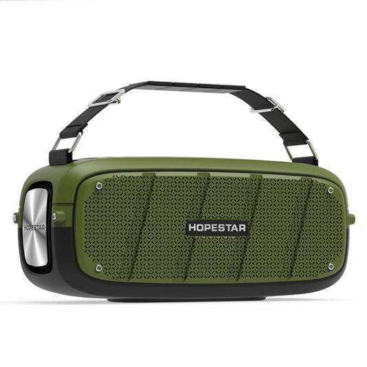 HOPESTAR A20 TWS Portable Outdoor Waterproof Subwoofer Bluetooth Speaker, Support Power Bank & Hands-free Call & U Disk & TF Card & 3.5mm AUX, A20 Green, A20 Blue, A20 Red, A20 Yellow, A20 Black