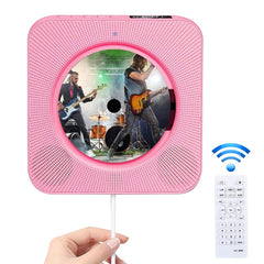 The Second Generation Portable Digital Display Bluetooth Speaker CD Player with Remote Control, Digital Display