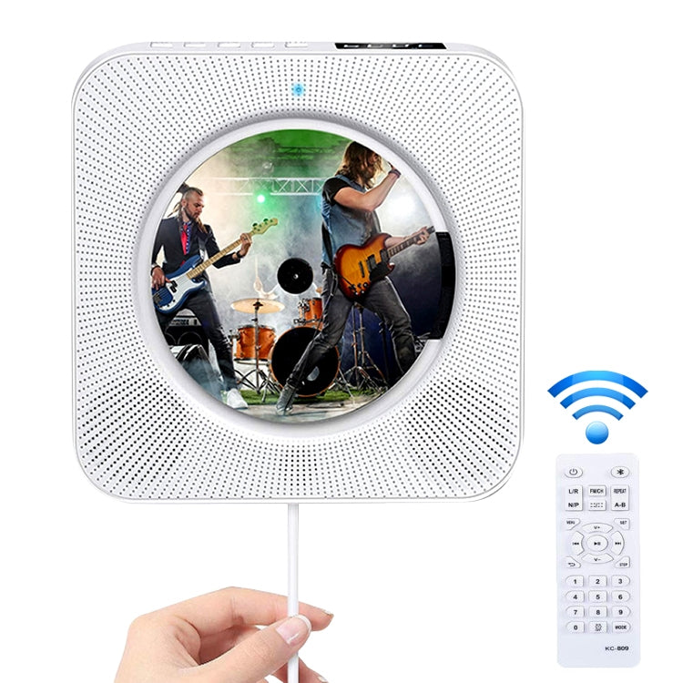 The Second Generation Portable Digital Display Bluetooth Speaker CD Player with Remote Control, Digital Display