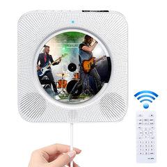 The Second Generation Portable Digital Display Bluetooth Speaker CD Player with Remote Control, Digital Display