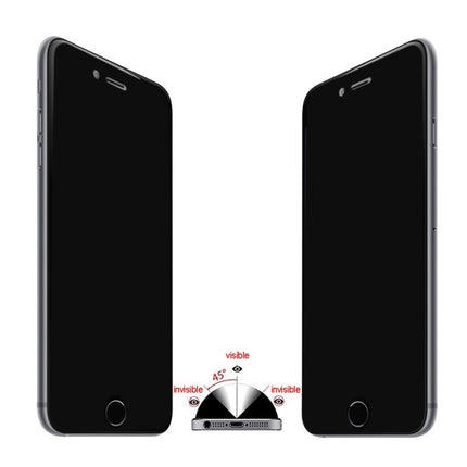 ENKAY for iPhone 8 & iPhone 7  Hat-Prince 0.26mm 9H+ Surface Hardness 2.5D Privacy Anti-glare Non-full Tempered Glass Film, For 7