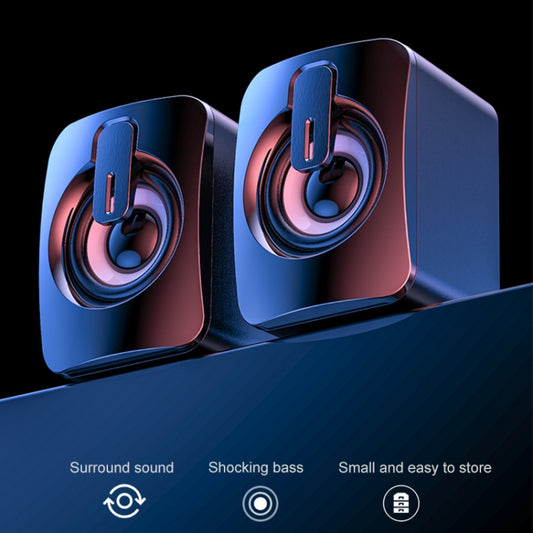 A1 USB Mini High Volume Wired Speaker, Bluetooth Version, Bluetooth Version