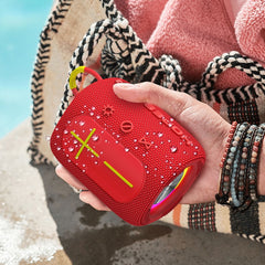 HOPESTAR P32mini TWS Waterproof Wireless Bluetooth Speaker, P32mini(Black), P32mini(Grey), P32mini(Blue), P32mini(Red)