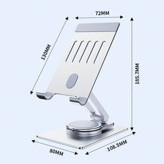 R-JUST HZ26 360-degree Rotating Aluminum Alloy Folding Phone Holder, HZ26 Phone Holder