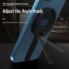 R-JUST SJ20-1 Aluminum Alloy Magnetic Bottle Opener Cellphone Holder With No Trace Sticker
