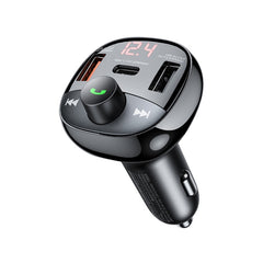 REMAX RCC330 Rodi Series 3 in 1 Car 54.5W PD Fast Charger Support FM / TF Card / Bluetooth Hands-free Calling, RCC331