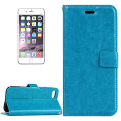 For  iPhone 8 & 7  Crazy Horse Texture Horizontal Flip Leather Case with Magnetic Buckle & Holder & Card Slots & Wallet & Photo Frame, For 8 & 7