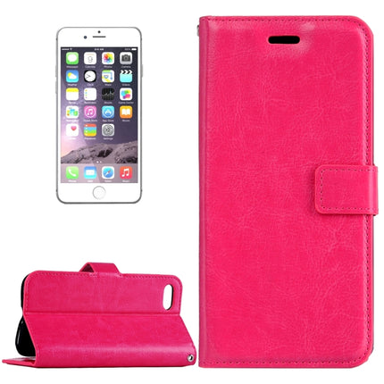 For  iPhone 8 & 7  Crazy Horse Texture Horizontal Flip Leather Case with Magnetic Buckle & Holder & Card Slots & Wallet & Photo Frame, For 8 & 7