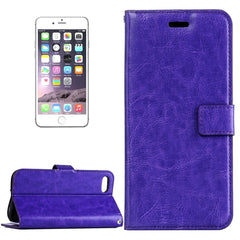 For  iPhone 8 & 7  Crazy Horse Texture Horizontal Flip Leather Case with Magnetic Buckle & Holder & Card Slots & Wallet & Photo Frame, For 8 & 7