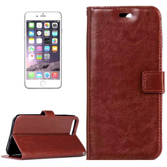 For  iPhone 8 & 7  Crazy Horse Texture Horizontal Flip Leather Case with Magnetic Buckle & Holder & Card Slots & Wallet & Photo Frame, For 8 & 7