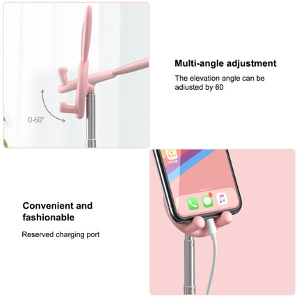 03247 Kaninchen versenkbare Telefon Lazy Bracket Faltbarer Desktop-Halter