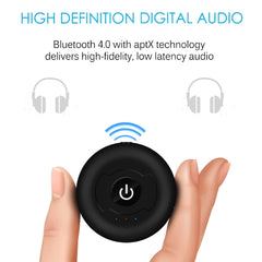 H366T Tragbarer Multipoint-Bluetooth 4.0-Audiosender für iPhone, Samsung, HTC, Sony, Google, Huawei, Xiaomi und andere Smartphones