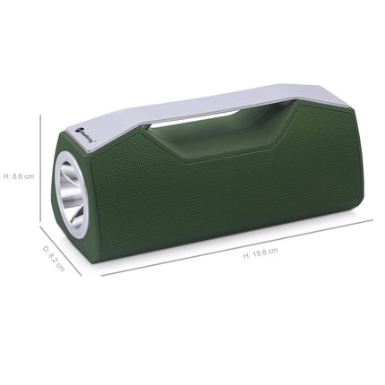NewRixing NR-2028 Tragbarer Beleuchtungs-Drahtloser Bluetooth-Stereolautsprecher Unterstützt TWS-Funktionslautsprecher