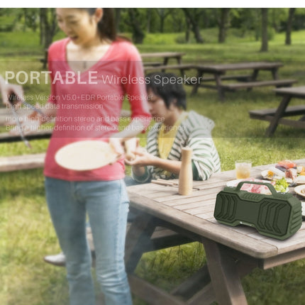Altavoz estéreo inalámbrico portátil NewRixing NR-2029 con Bluetooth y función TWS