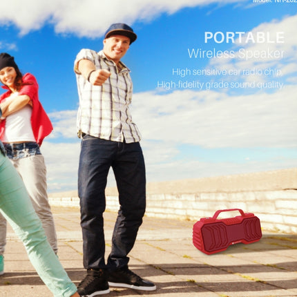 Altavoz estéreo inalámbrico portátil NewRixing NR-2029 con Bluetooth y función TWS