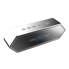 XDOBO Nirvana Gaming Portable Wireless Bluetooth Speaker Desktop Subwoofer, Silver, Black